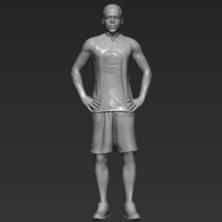 Stephen Curry 3D printing ready stl obj formats - Thumbnail 3