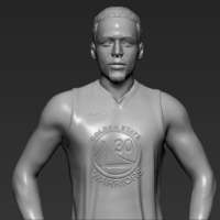 Stephen Curry 3D printing ready stl obj formats - Thumbnail 5