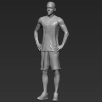 Stephen Curry 3D printing ready stl obj formats - Thumbnail 9