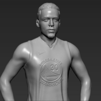 Stephen Curry ready for full color 3D printing - Thumbnail 2