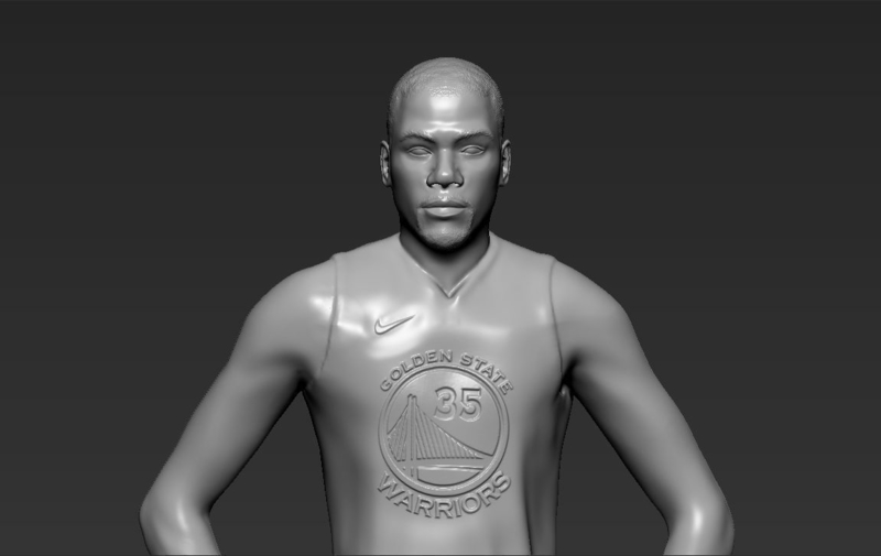 Kevin Durant 3D printing ready stl obj