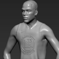 Kevin Durant 3D printing ready stl obj - Thumbnail 2