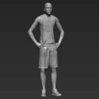 Kevin Durant 3D printing ready stl obj - Thumbnail 4