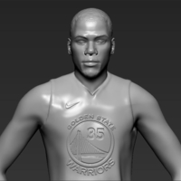 Kevin Durant 3D printing ready stl obj - Thumbnail 9