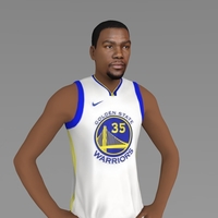 Kevin Durant ready for full color 3D printing - Thumbnail 2