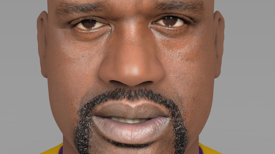 Shaq ONeal bust ready for full color 3D printing 3D Print 230483