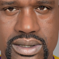 Shaq ONeal bust ready for full color 3D printing - Thumbnail 3