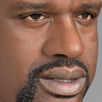 Shaq ONeal bust ready for full color 3D printing - Thumbnail 5