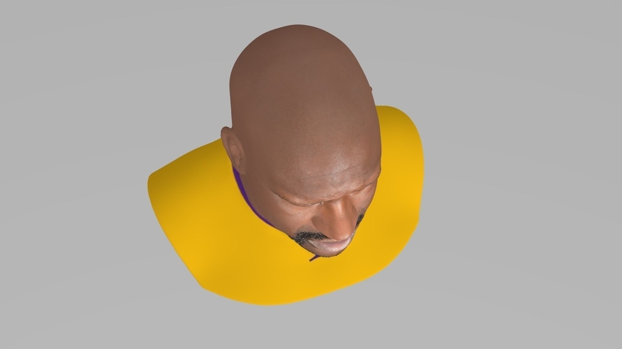 Shaq ONeal bust ready for full color 3D printing 3D Print 230489