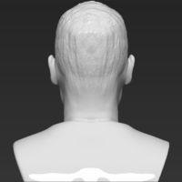 Robert Lewandowski bust 3D printing ready stl obj - Thumbnail 6