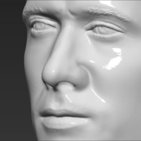 Robert Lewandowski bust 3D printing ready stl obj - Thumbnail 11