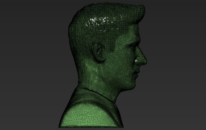Robert Lewandowski bust ready for full color 3D printing 3D Print 230539