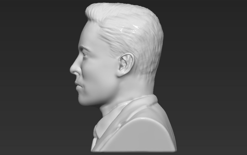 Elon Musk bust 3D printing ready obj stl 3D Print 230548