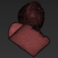 Elon Musk bust 3D printing ready obj stl - Thumbnail 16