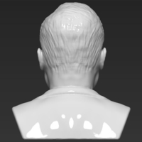 Elon Musk bust ready for full color 3D printing - Thumbnail 15