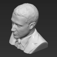Mark Zuckerberg bust ready for full color 3D printing - Thumbnail 18