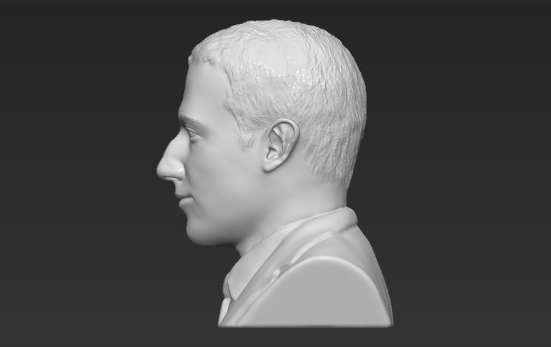 Mark Zuckerberg bust 3D printing ready obj stl 3D Print 230605