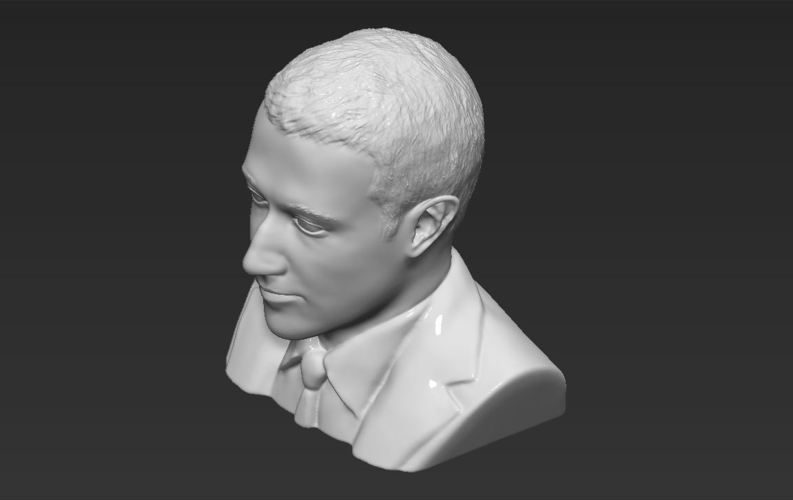 Mark Zuckerberg bust 3D printing ready obj stl 3D Print 230607