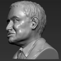 Stephen Hawking 3D printing ready stl obj - Thumbnail 6