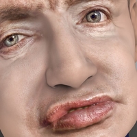 Stephen Hawking bust ready for full color 3D printing - Thumbnail 4