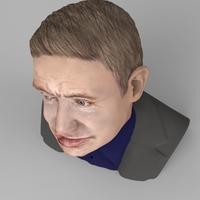 Stephen Hawking bust ready for full color 3D printing - Thumbnail 7