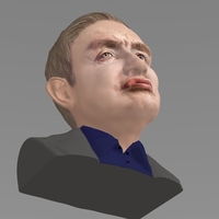 Stephen Hawking bust ready for full color 3D printing - Thumbnail 9