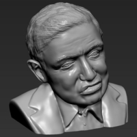 Stephen Hawking bust ready for full color 3D printing - Thumbnail 15