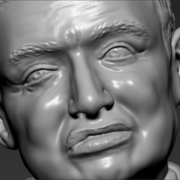 Stephen Hawking bust ready for full color 3D printing - Thumbnail 16