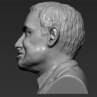 Stephen Hawking bust ready for full color 3D printing - Thumbnail 19