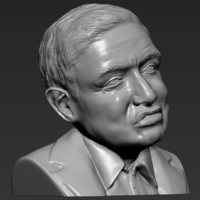 Stephen Hawking bust ready for full color 3D printing - Thumbnail 21