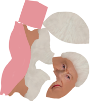 Queen Elizabeth II bust ready for full color 3D printing - Thumbnail 24