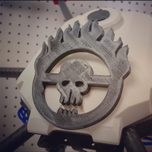 Mad Max - Immortal Joe Skull Logo 3D Print 23075
