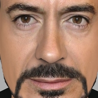 Tony Stark Downey Jr Iron Man bust full color 3D printing ready - Thumbnail 4