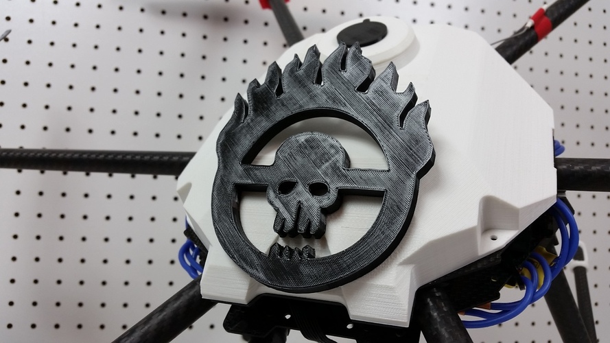 Mad Max - Immortal Joe Skull Logo 3D Print 23077