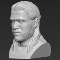 Thor Chris Hemsworth Avengers bust 3D printing ready stl obj - Thumbnail 2