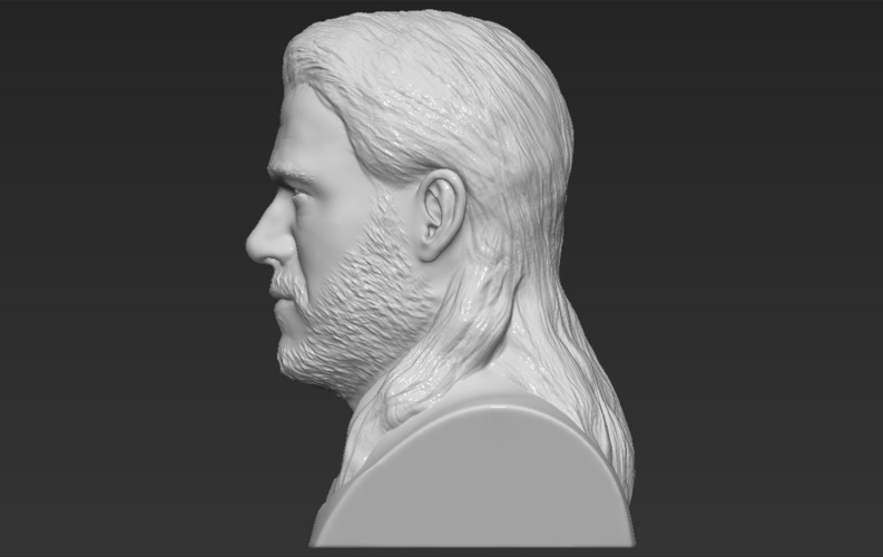 Thor Chris Hemsworth Avengers bust 3D printing ready stl obj 3D Print 230787
