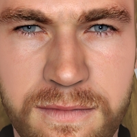 Thor Chris Hemsworth Avengers bust full color 3D printing ready - Thumbnail 4