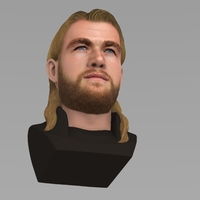 Thor Chris Hemsworth Avengers bust full color 3D printing ready - Thumbnail 11