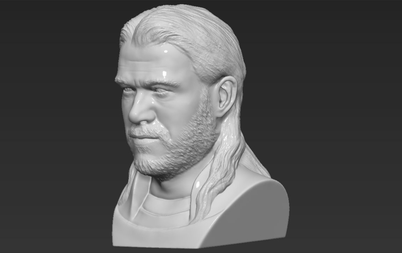 Thor Chris Hemsworth Avengers bust full color 3D printing ready 3D Print 230809