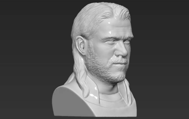 Thor Chris Hemsworth Avengers bust full color 3D printing ready 3D Print 230811