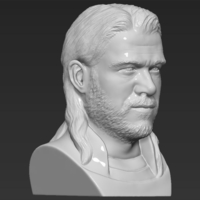 Thor Chris Hemsworth Avengers bust full color 3D printing ready - Thumbnail 18