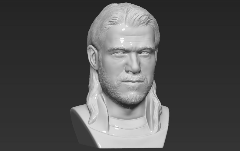 Thor Chris Hemsworth Avengers bust full color 3D printing ready 3D Print 230812