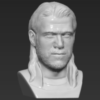 Thor Chris Hemsworth Avengers bust full color 3D printing ready - Thumbnail 19