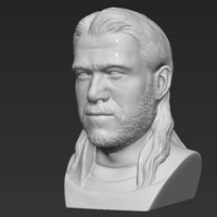 Thor Chris Hemsworth Avengers bust full color 3D printing ready - Thumbnail 22