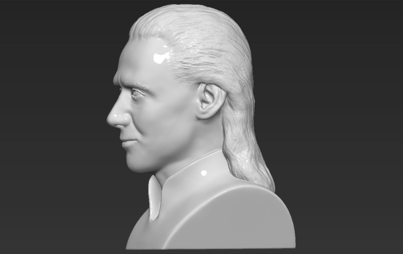 Loki bust 3D printing ready stl obj 3D Print 230829