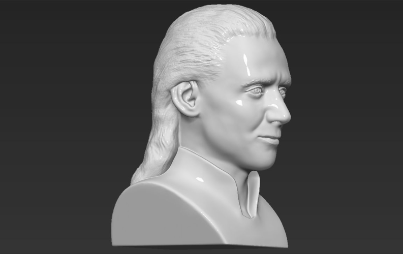 Loki bust 3D printing ready stl obj 3D Print 230830