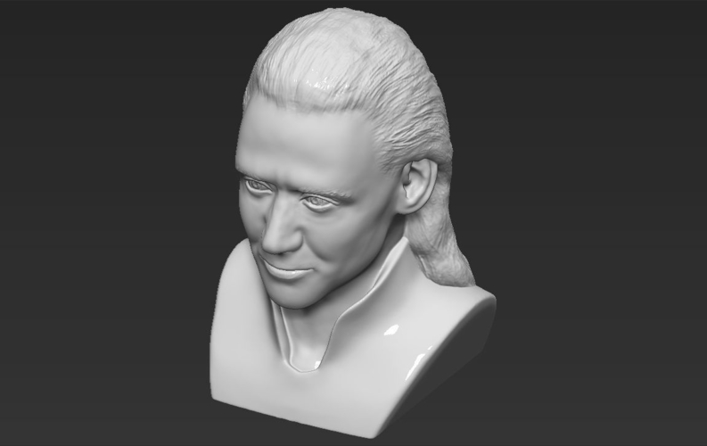 Loki bust 3D printing ready stl obj 3D Print 230832