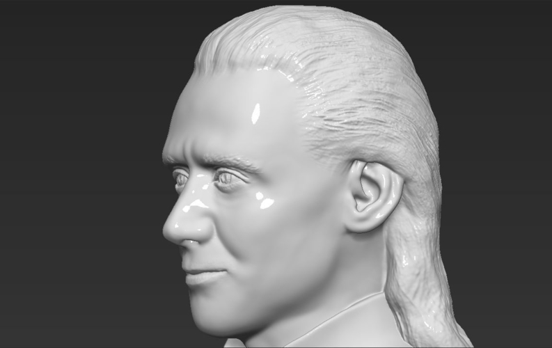 Loki bust 3D printing ready stl obj 3D Print 230833