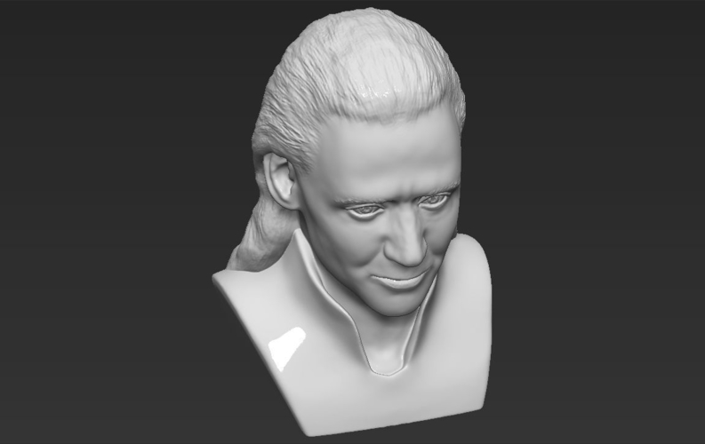 Loki bust ready for full color 3D printing 3D Print 230860