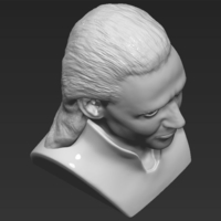 Loki bust ready for full color 3D printing - Thumbnail 22